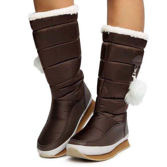 ESKIMO SNOW BOOTS Women – Brown - Picture 1 of 5